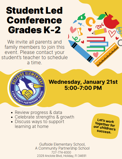 <p>Grades K-2 Conference Flyer</p>